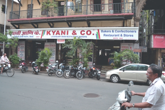 The outside of Kyani & Co. proudly proclaiming it's lineage of having established in 1904